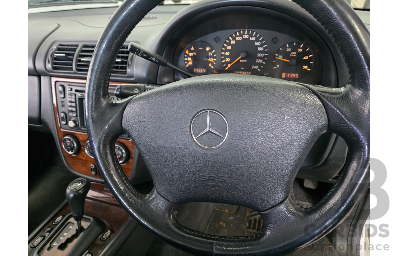 6/2003 Mercedes-Benz ML 270 CDI (4x4) W163 4d Wagon White Turbo Diesel 2.7L
