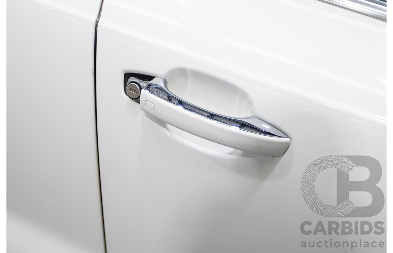 8/2011 Audi A7 Sportback 3.0 TFSI Quattro 4G 5d Hatchback Ibis White 3.0L