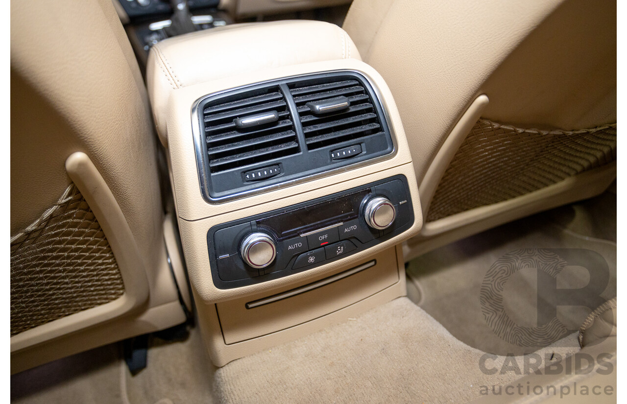 8/2011 Audi A7 Sportback 3.0 TFSI Quattro 4G 5d Hatchback Ibis White 3.0L