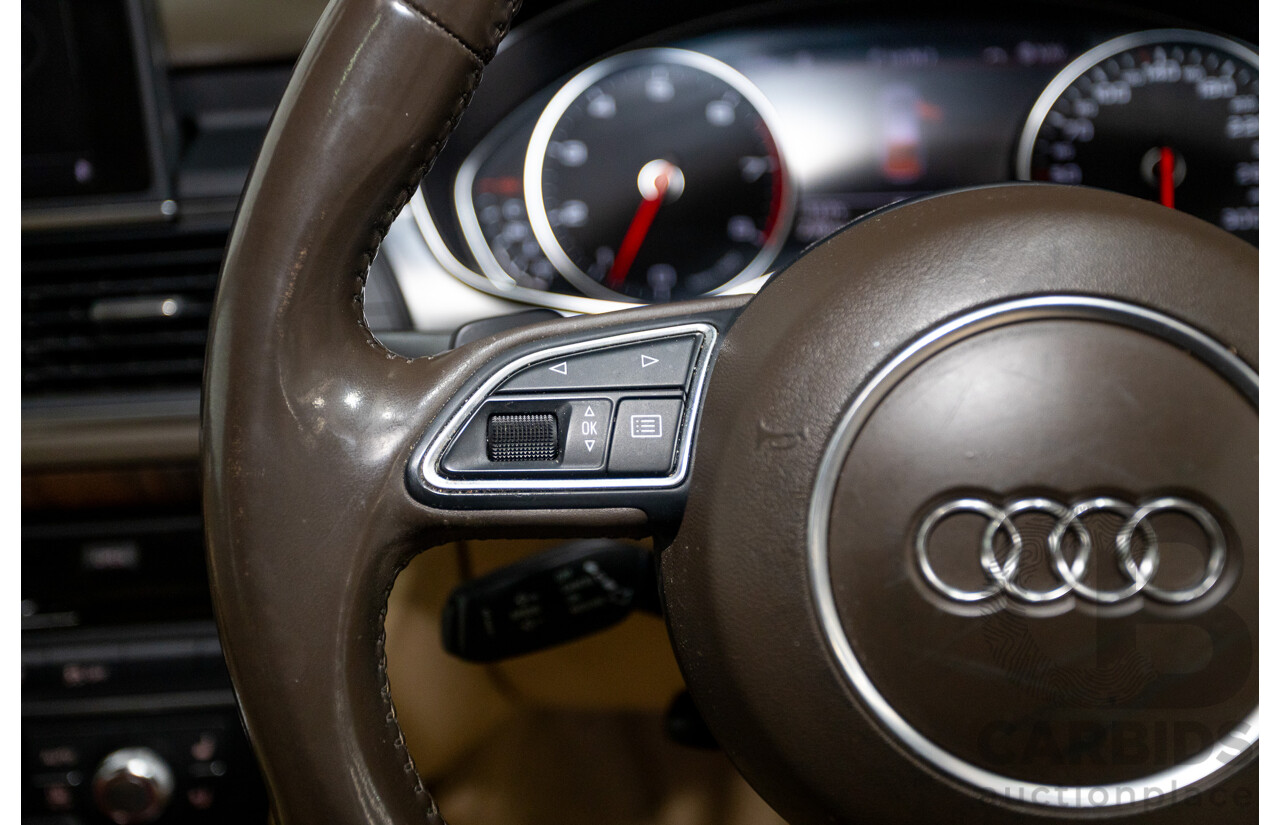 8/2011 Audi A7 Sportback 3.0 TFSI Quattro 4G 5d Hatchback Ibis White 3.0L