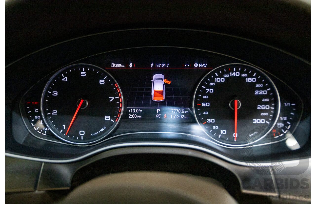 8/2011 Audi A7 Sportback 3.0 TFSI Quattro 4G 5d Hatchback Ibis White 3.0L