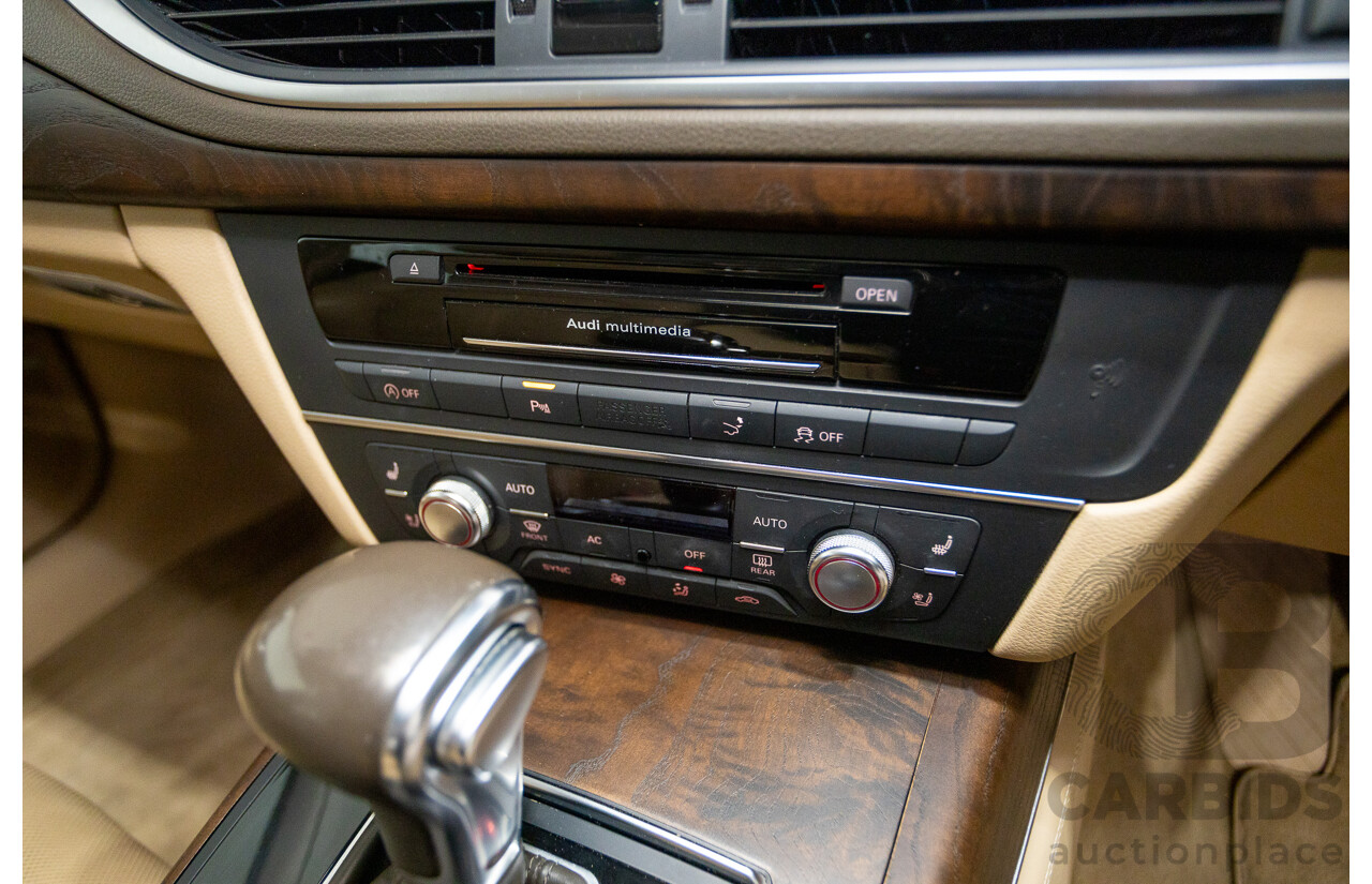 8/2011 Audi A7 Sportback 3.0 TFSI Quattro 4G 5d Hatchback Ibis White 3.0L