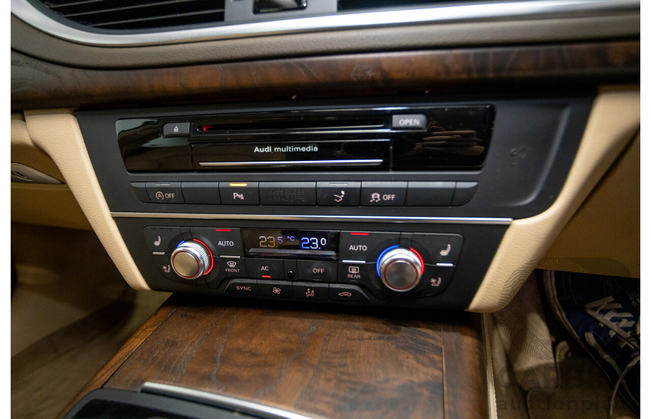 8/2011 Audi A7 Sportback 3.0 TFSI Quattro 4G 5d Hatchback Ibis White 3.0L