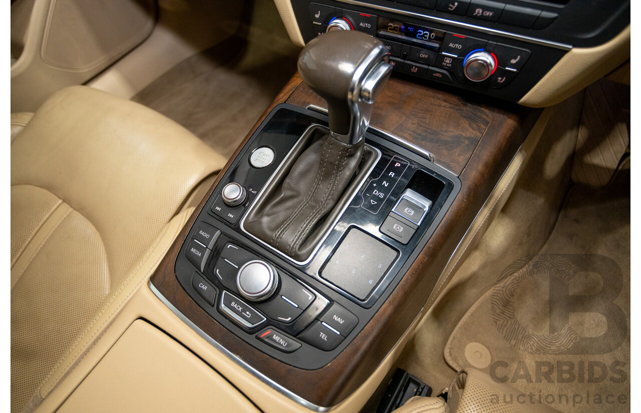 8/2011 Audi A7 Sportback 3.0 TFSI Quattro 4G 5d Hatchback Ibis White 3.0L