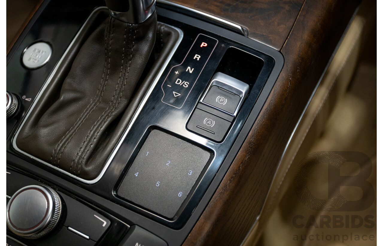 8/2011 Audi A7 Sportback 3.0 TFSI Quattro 4G 5d Hatchback Ibis White 3.0L