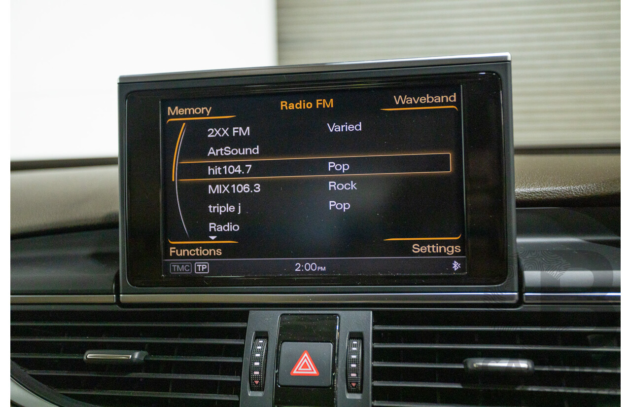 8/2011 Audi A7 Sportback 3.0 TFSI Quattro 4G 5d Hatchback Ibis White 3.0L