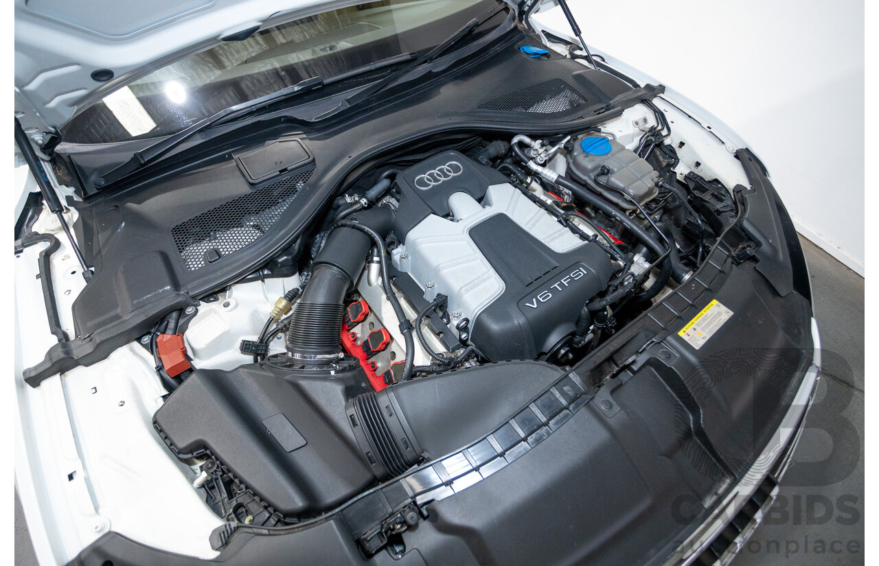 8/2011 Audi A7 Sportback 3.0 TFSI Quattro 4G 5d Hatchback Ibis White 3.0L