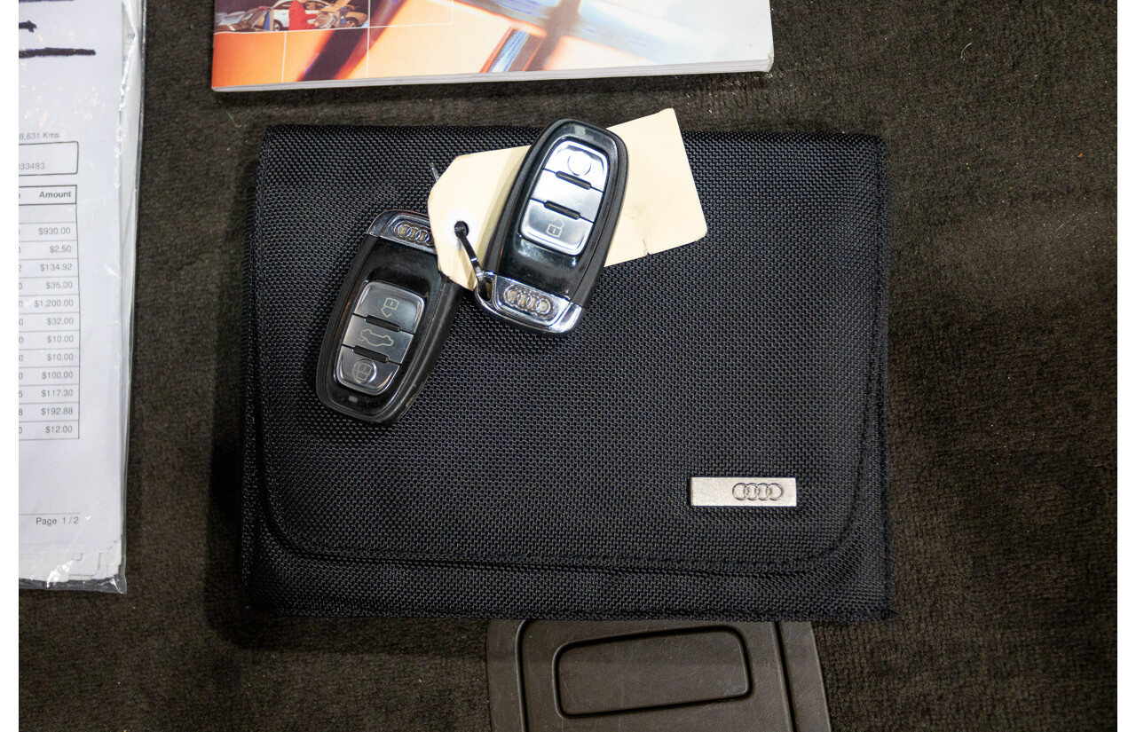 8/2011 Audi A7 Sportback 3.0 TFSI Quattro 4G 5d Hatchback Ibis White 3.0L