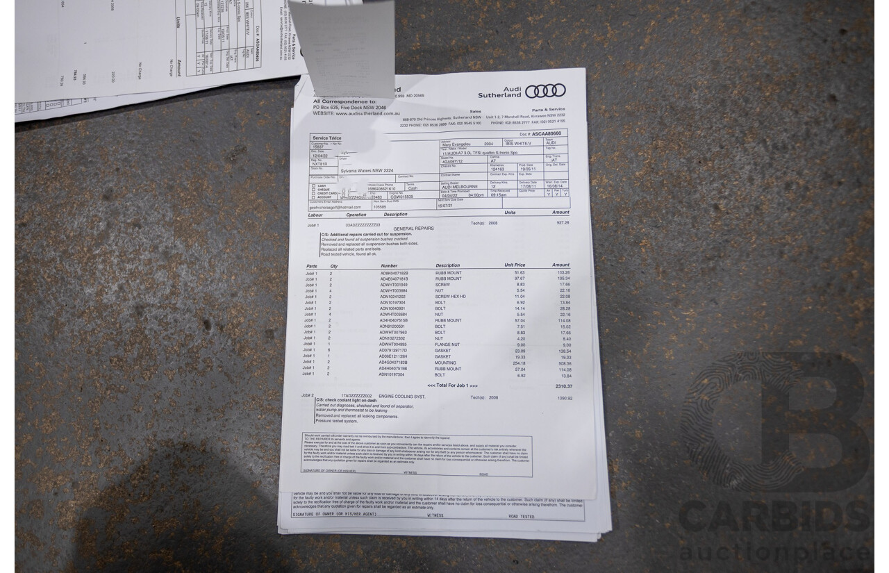 8/2011 Audi A7 Sportback 3.0 TFSI Quattro 4G 5d Hatchback Ibis White 3.0L