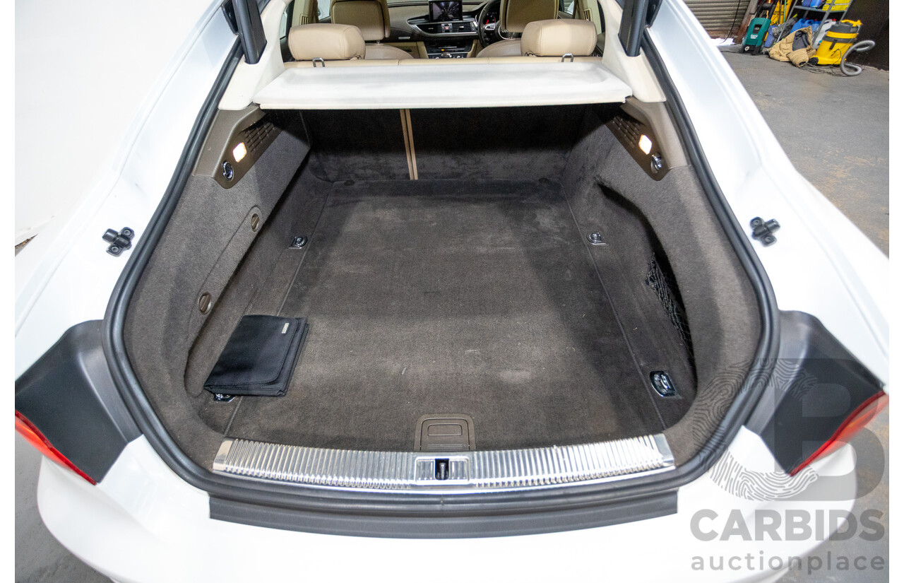 8/2011 Audi A7 Sportback 3.0 TFSI Quattro 4G 5d Hatchback Ibis White 3.0L