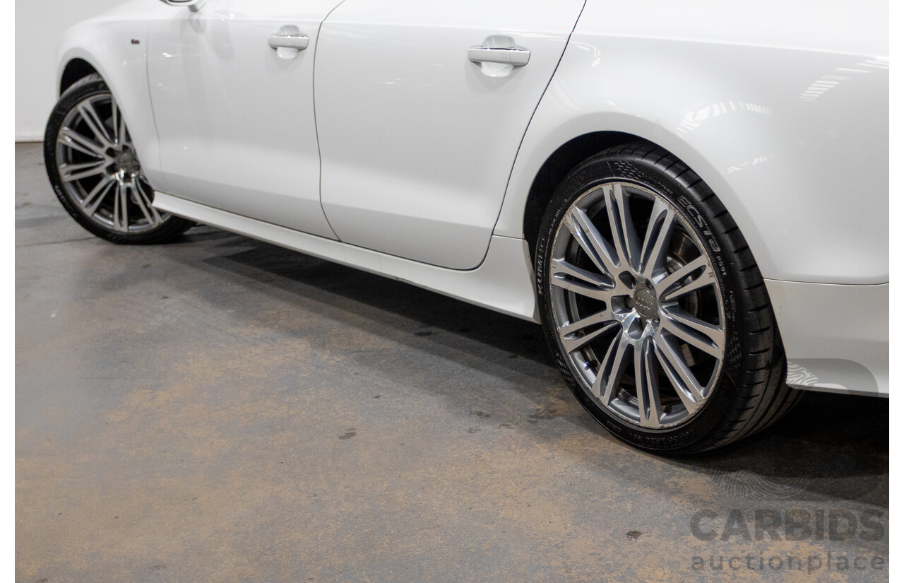 8/2011 Audi A7 Sportback 3.0 TFSI Quattro 4G 5d Hatchback Ibis White 3.0L