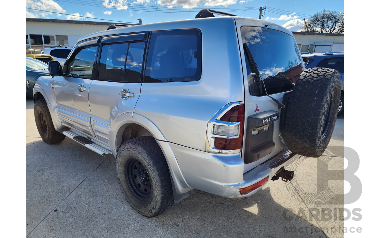 3/2001 Mitsubishi Pajero Exceed LWB (4x4) NM 4d Wagon Silver 3.5L