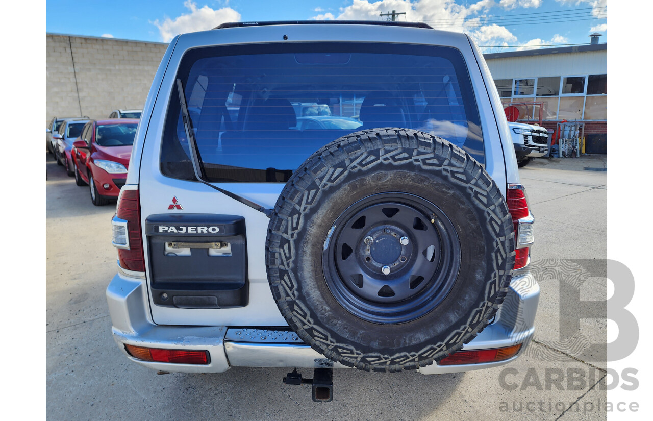 3/2001 Mitsubishi Pajero Exceed LWB (4x4) NM 4d Wagon Silver 3.5L