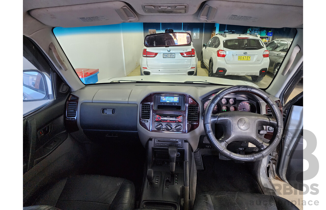 3/2001 Mitsubishi Pajero Exceed LWB (4x4) NM 4d Wagon Silver 3.5L