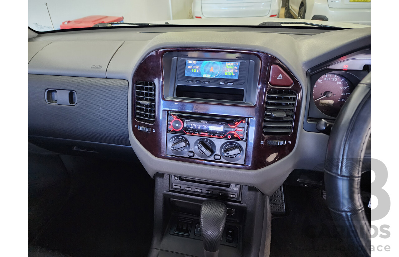 3/2001 Mitsubishi Pajero Exceed LWB (4x4) NM 4d Wagon Silver 3.5L