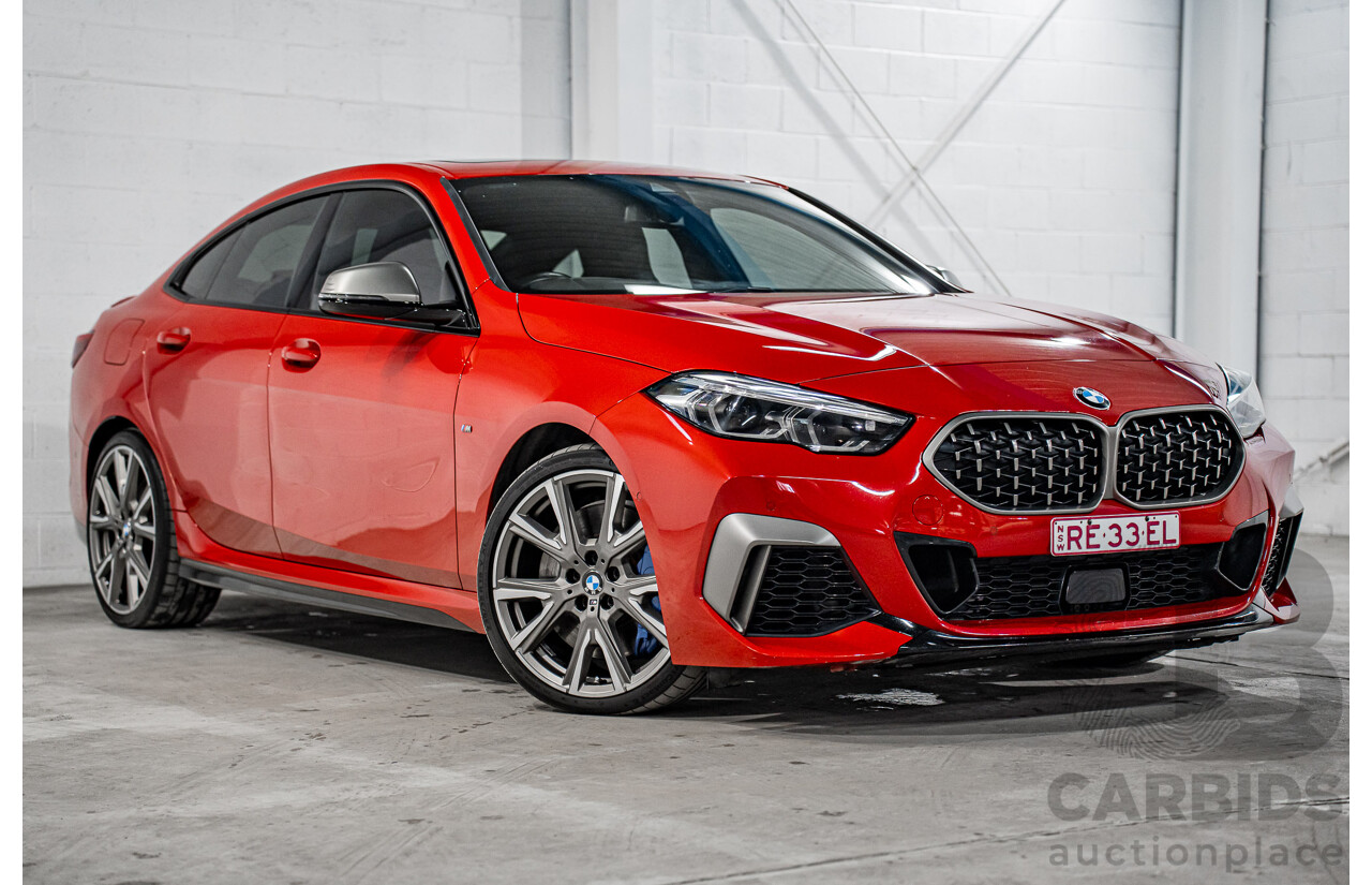 10/2022 BMW M235i xDrive Gran Coupe (AWD) F44 4d Coupe Melbourne Red Metallic Turbo 2.0L