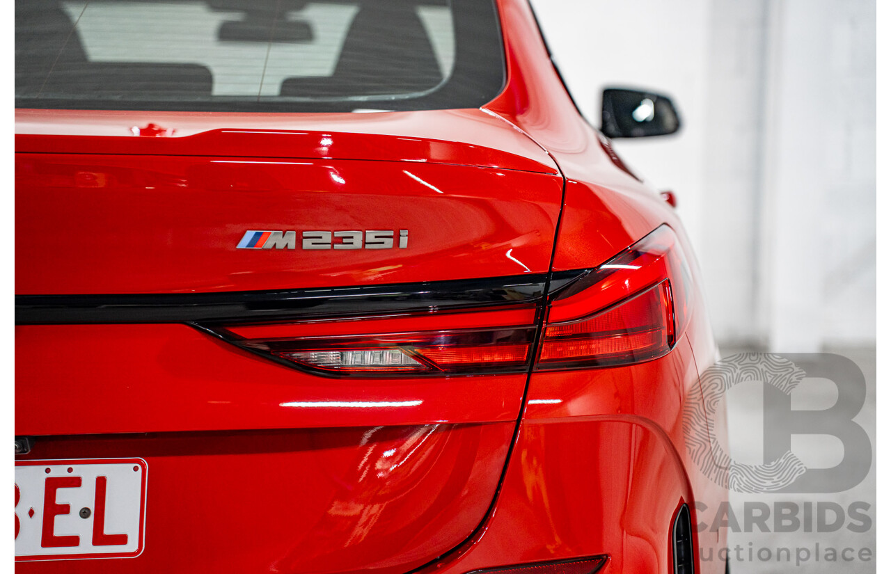 10/2022 BMW M235i xDrive Gran Coupe (AWD) F44 4d Coupe Melbourne Red Metallic Turbo 2.0L