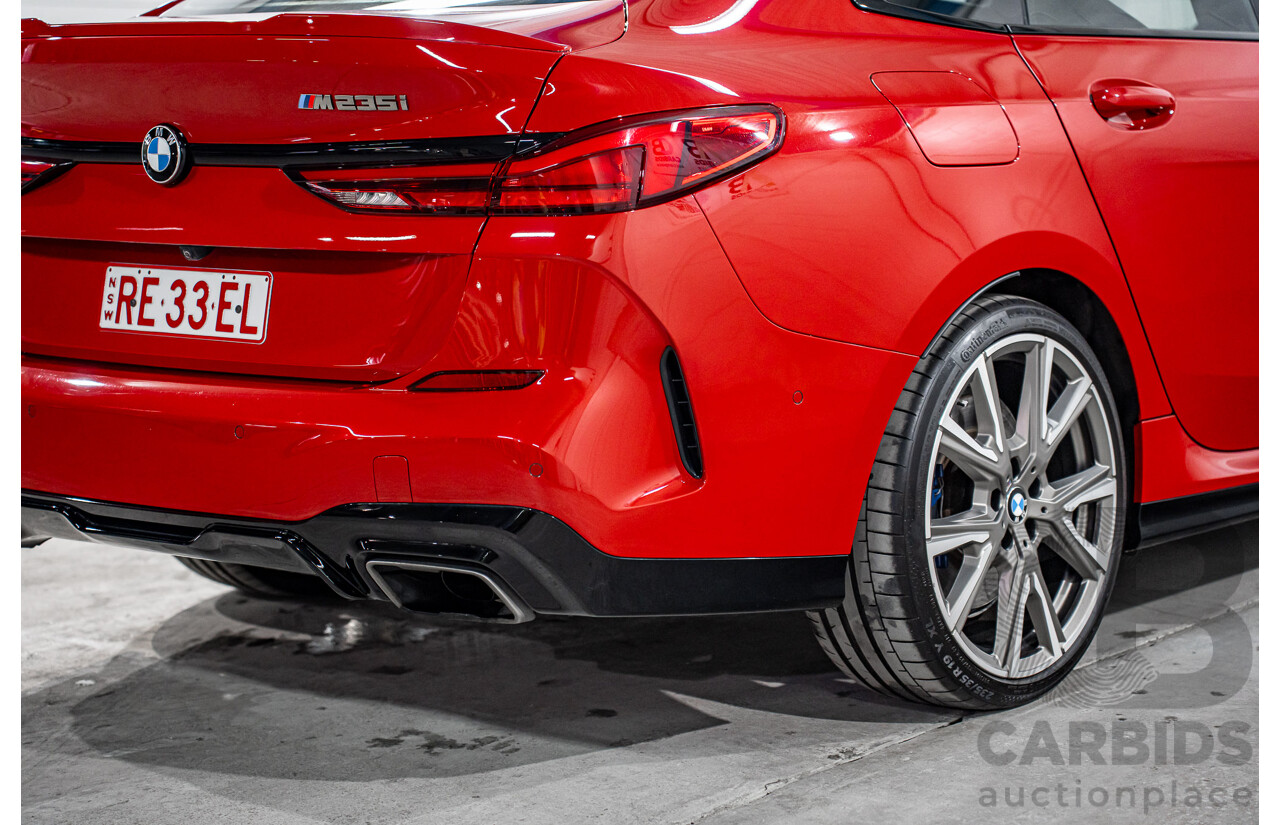10/2022 BMW M235i xDrive Gran Coupe (AWD) F44 4d Coupe Melbourne Red Metallic Turbo 2.0L