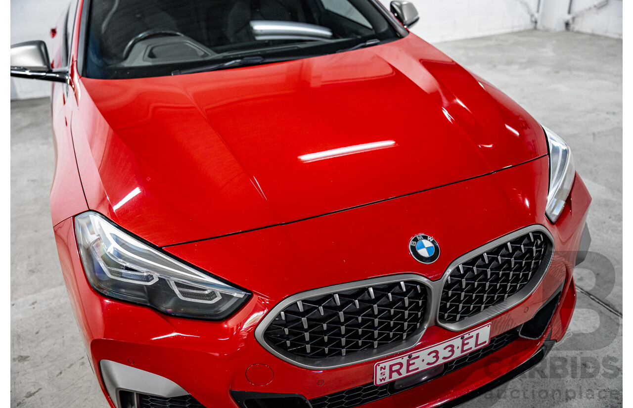10/2022 BMW M235i xDrive Gran Coupe (AWD) F44 4d Coupe Melbourne Red Metallic Turbo 2.0L