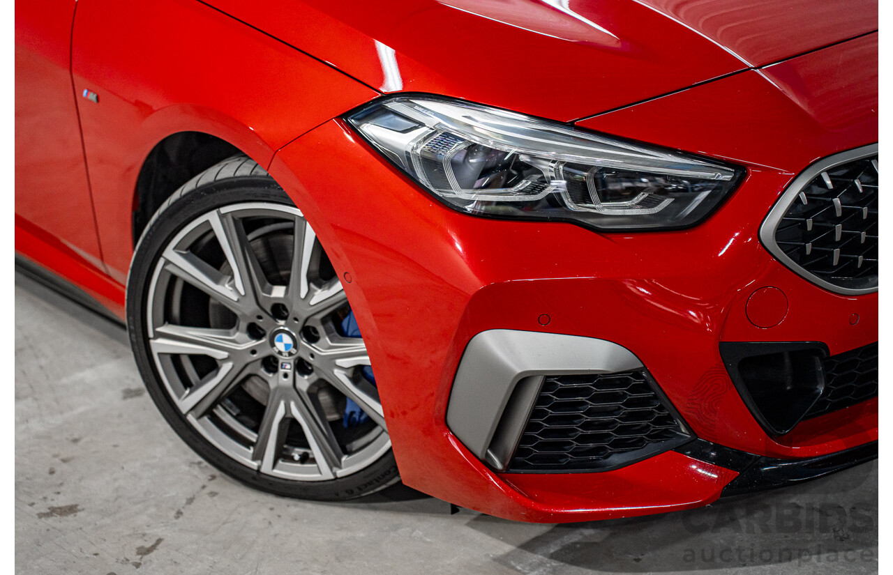 10/2022 BMW M235i xDrive Gran Coupe (AWD) F44 4d Coupe Melbourne Red Metallic Turbo 2.0L