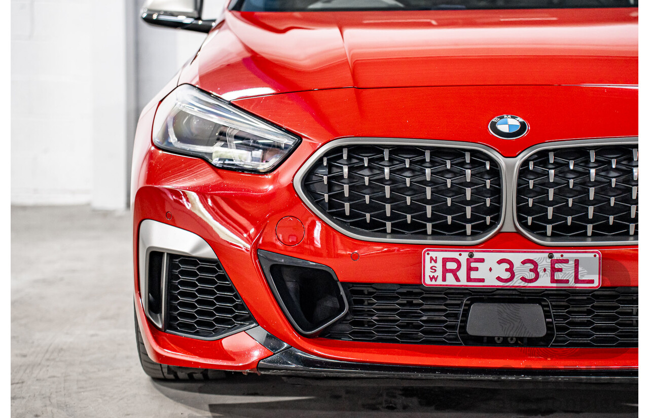 10/2022 BMW M235i xDrive Gran Coupe (AWD) F44 4d Coupe Melbourne Red Metallic Turbo 2.0L