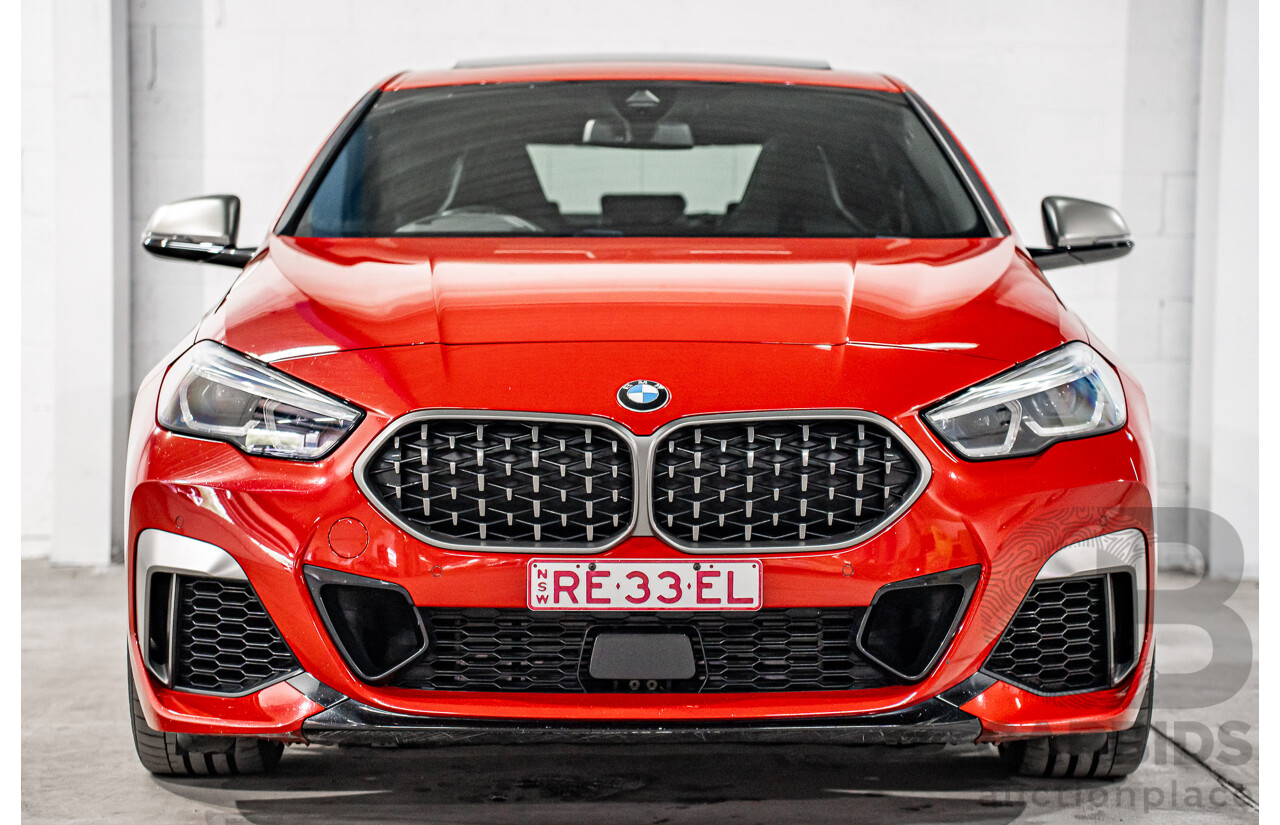 10/2022 BMW M235i xDrive Gran Coupe (AWD) F44 4d Coupe Melbourne Red Metallic Turbo 2.0L
