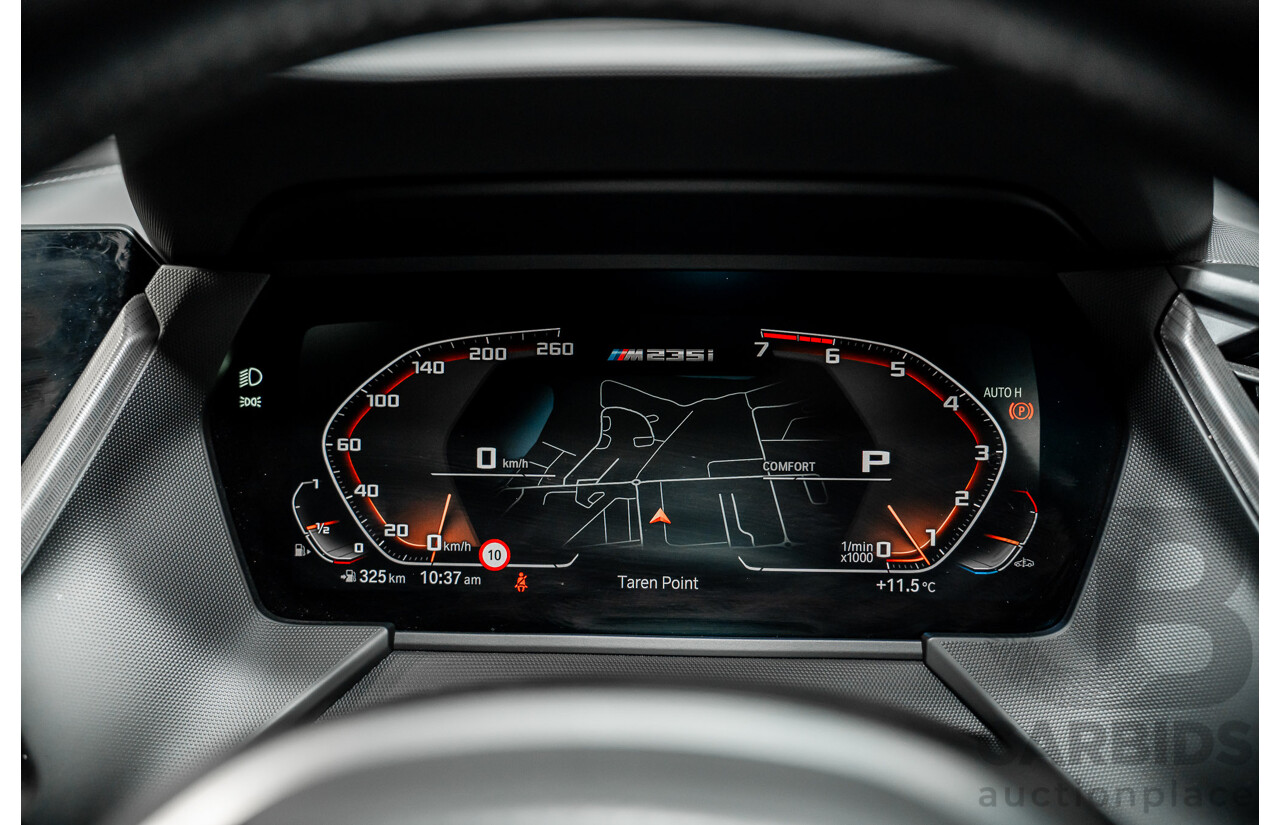 10/2022 BMW M235i xDrive Gran Coupe (AWD) F44 4d Coupe Melbourne Red Metallic Turbo 2.0L