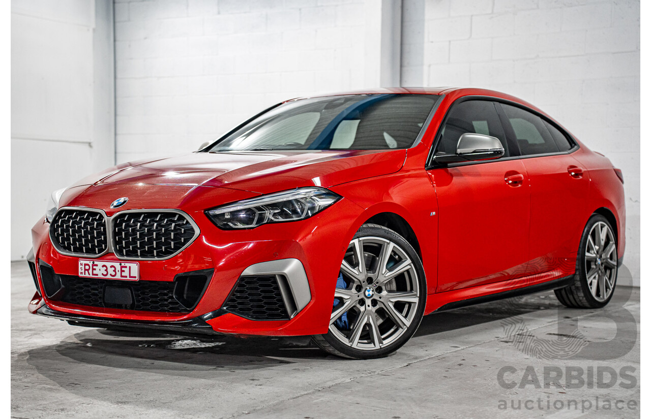 10/2022 BMW M235i xDrive Gran Coupe (AWD) F44 4d Coupe Melbourne Red Metallic Turbo 2.0L