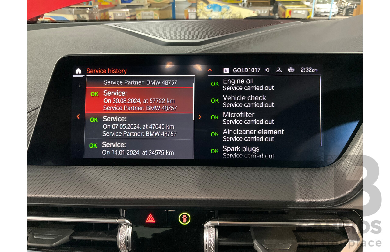 10/2022 BMW M235i xDrive Gran Coupe (AWD) F44 4d Coupe Melbourne Red Metallic Turbo 2.0L