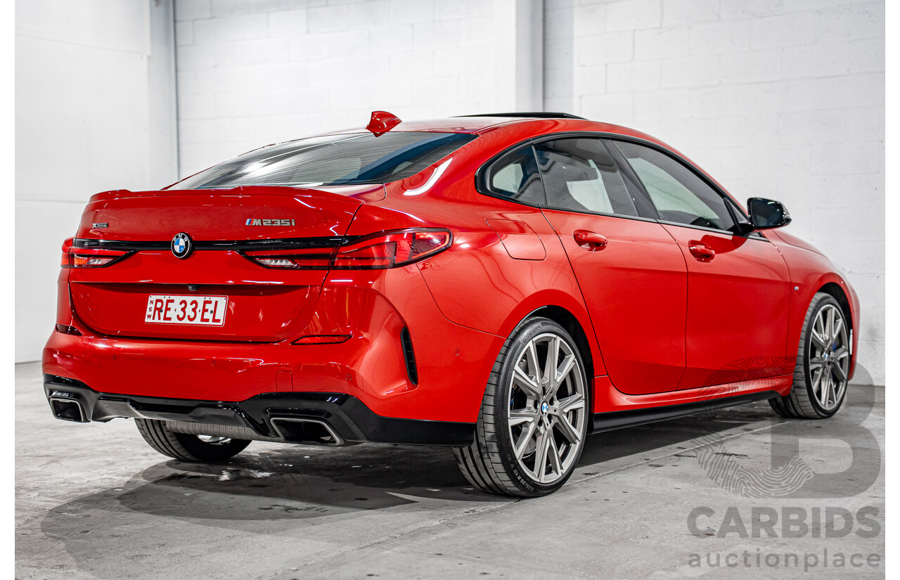 10/2022 BMW M235i xDrive Gran Coupe (AWD) F44 4d Coupe Melbourne Red Metallic Turbo 2.0L