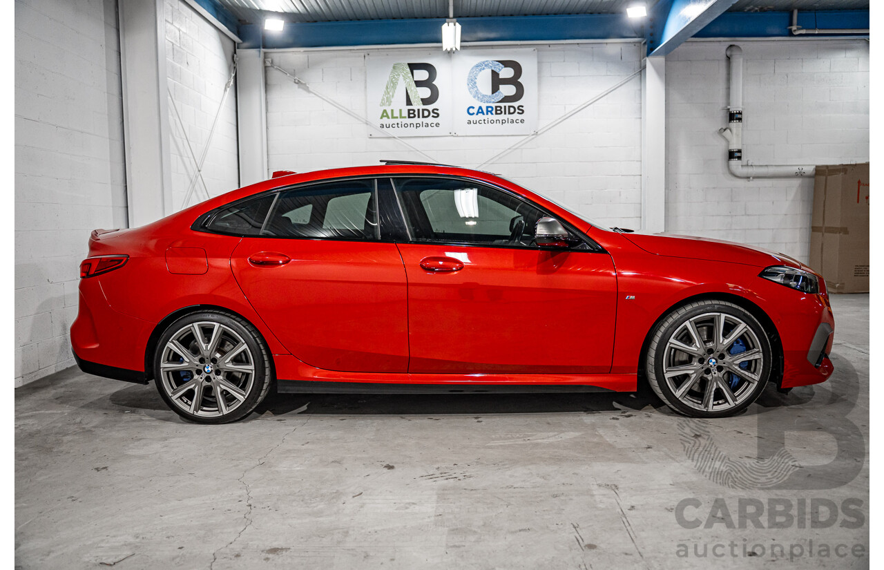 10/2022 BMW M235i xDrive Gran Coupe (AWD) F44 4d Coupe Melbourne Red Metallic Turbo 2.0L