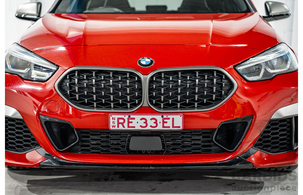 10/2022 BMW M235i xDrive Gran Coupe (AWD) F44 4d Coupe Melbourne Red Metallic Turbo 2.0L