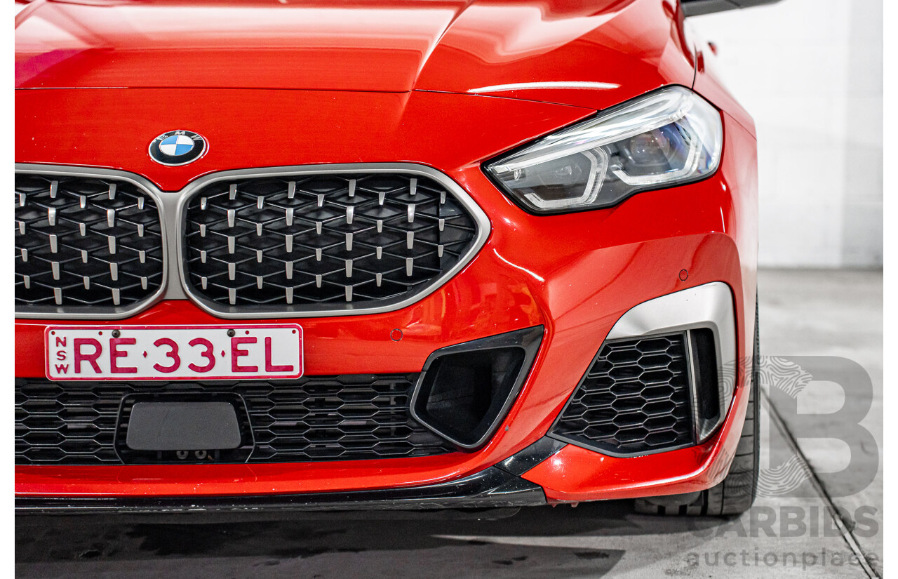 10/2022 BMW M235i xDrive Gran Coupe (AWD) F44 4d Coupe Melbourne Red Metallic Turbo 2.0L