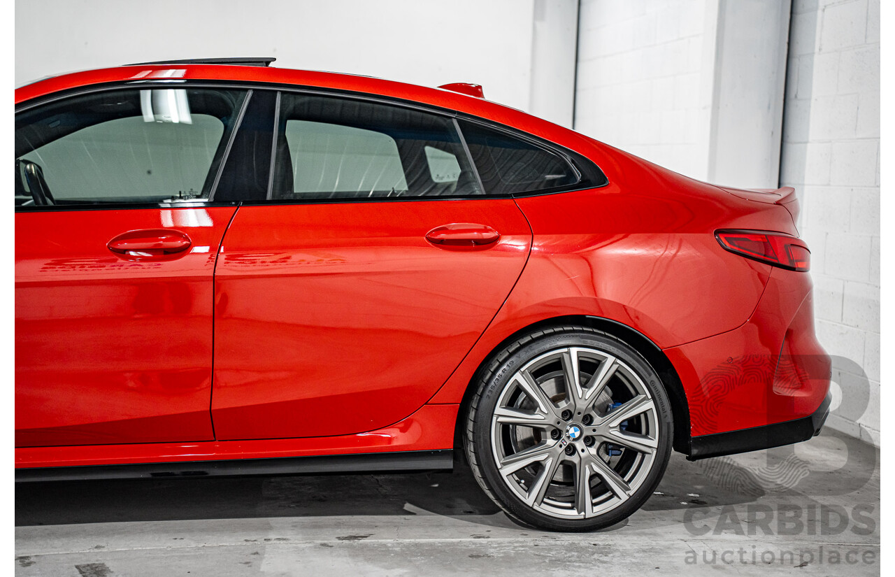 10/2022 BMW M235i xDrive Gran Coupe (AWD) F44 4d Coupe Melbourne Red Metallic Turbo 2.0L