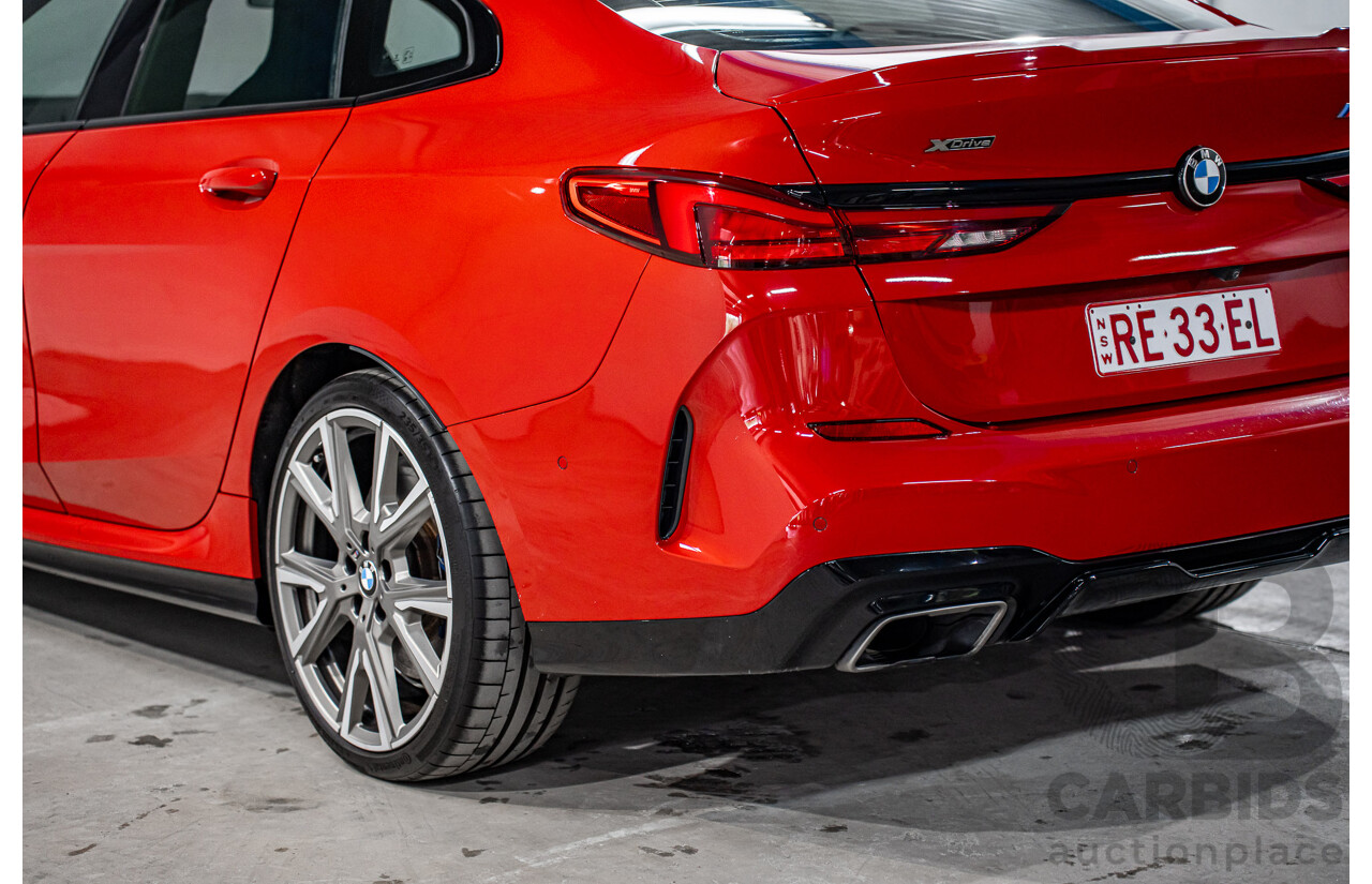 10/2022 BMW M235i xDrive Gran Coupe (AWD) F44 4d Coupe Melbourne Red Metallic Turbo 2.0L