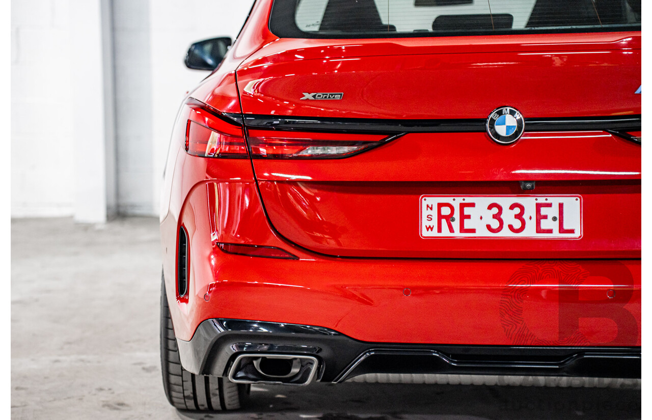 10/2022 BMW M235i xDrive Gran Coupe (AWD) F44 4d Coupe Melbourne Red Metallic Turbo 2.0L