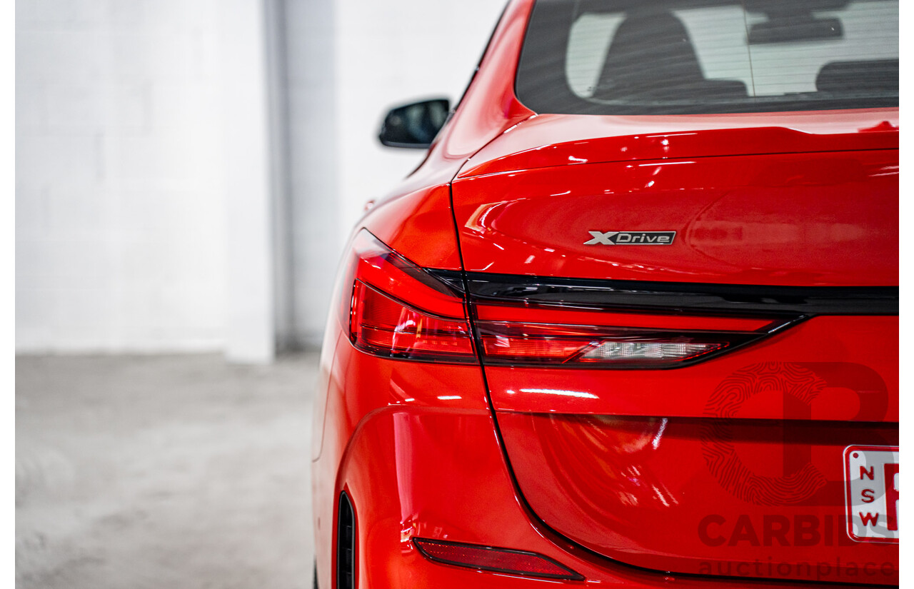 10/2022 BMW M235i xDrive Gran Coupe (AWD) F44 4d Coupe Melbourne Red Metallic Turbo 2.0L