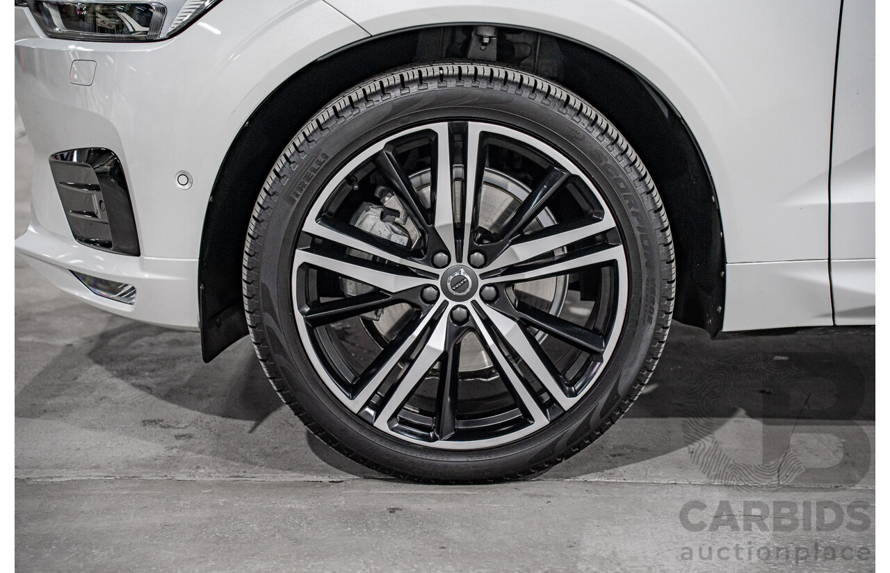 04/2019 Volvo XC60 T6 R-Design (AWD) 246 MY19 4d Wagon Crystal White Pearl Twincharged 2.0L