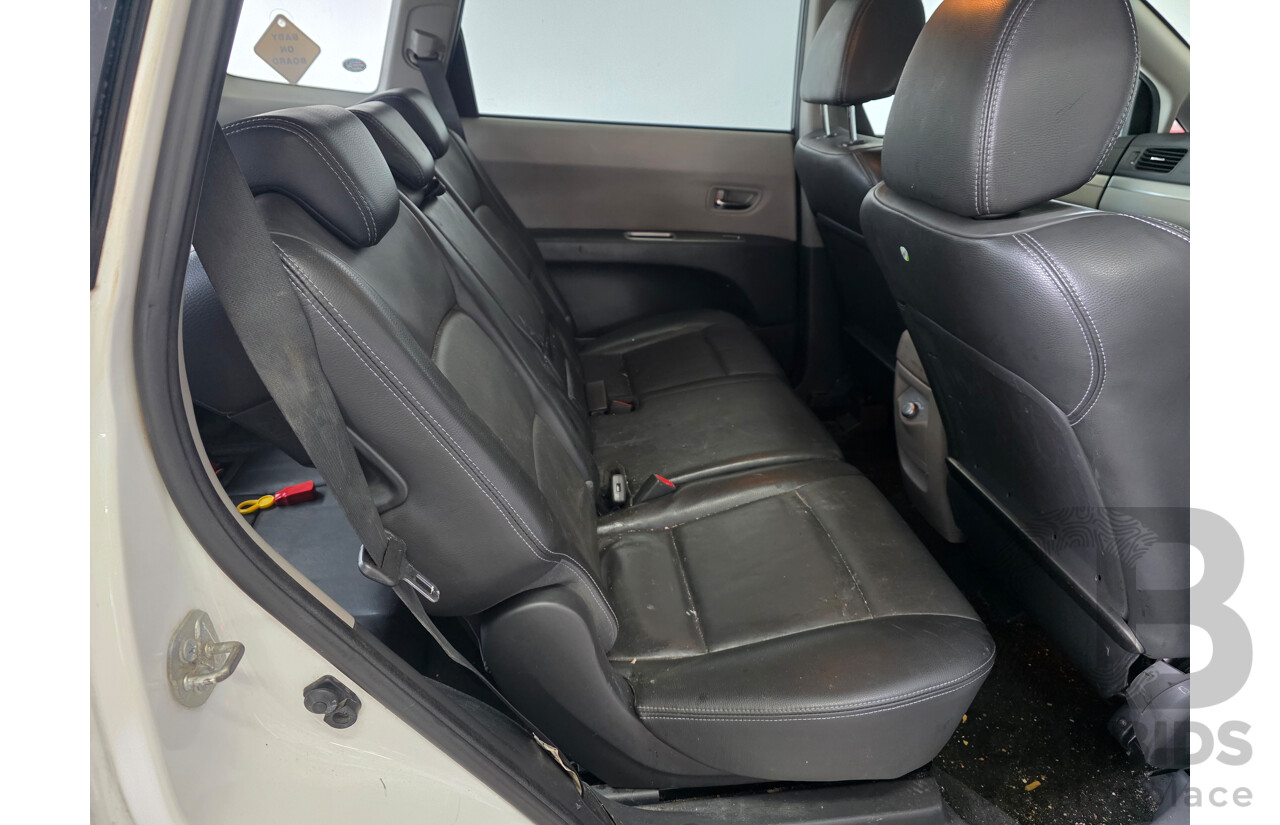 4/2012 Subaru Tribeca 3.6R Premium MY12 4d Wagon White 3.6L - 7 Seat