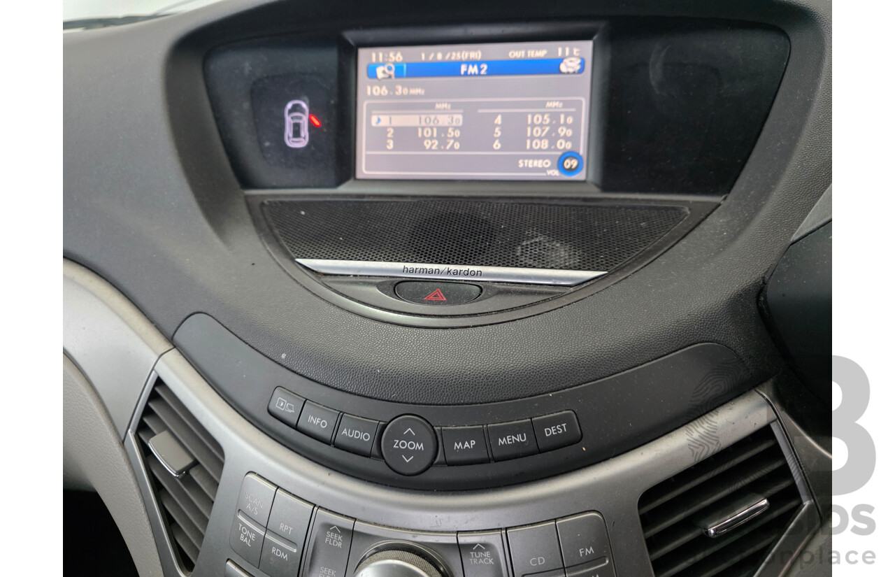 4/2012 Subaru Tribeca 3.6R Premium MY12 4d Wagon White 3.6L - 7 Seat