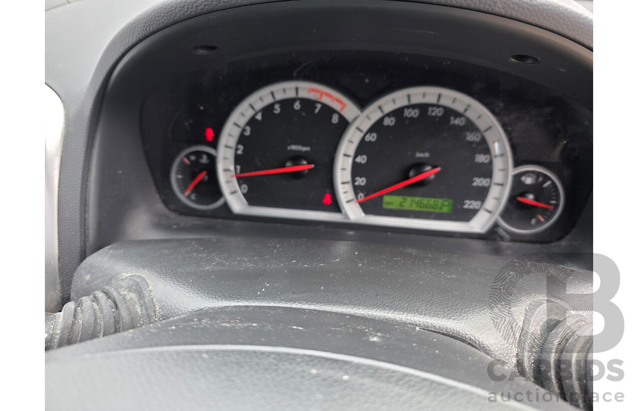 2/2008 Holden Captiva SX (4x4) CG MY08 4d Wagon Black 3.2L