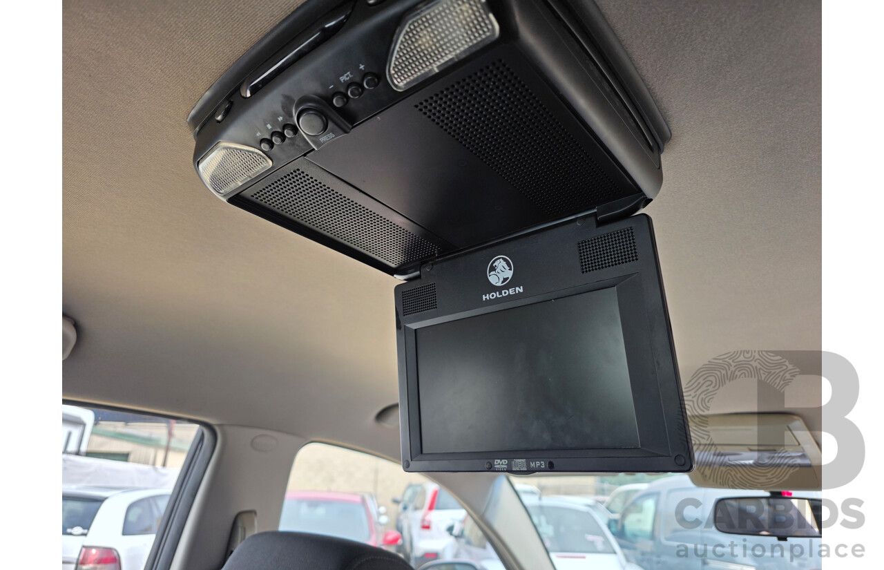 2/2008 Holden Captiva SX (4x4) CG MY08 4d Wagon Black 3.2L