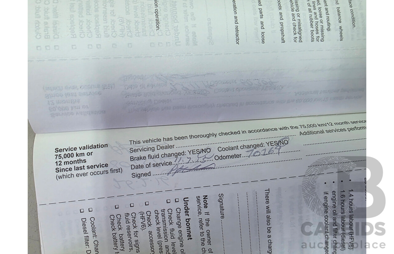 2/2008 Holden Captiva SX (4x4) CG MY08 4d Wagon Black 3.2L