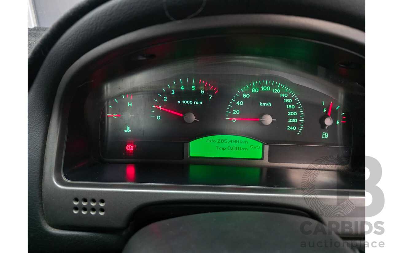 8/2005 Holden Commodore  VZ Utility White 3.6L