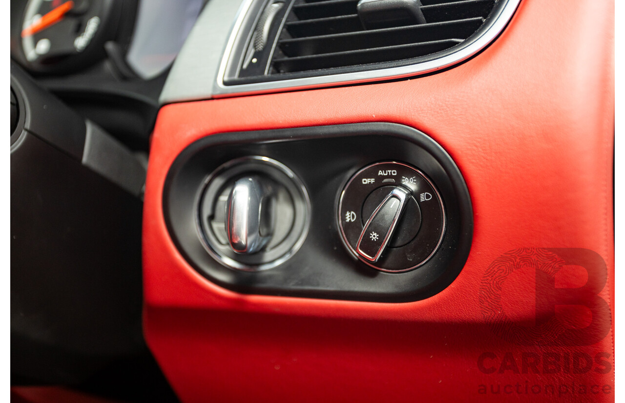 10/2014 Porsche Macan Turbo (AWD) 95B MY15 4d Wagon Agate Grey Metallic Twin Turbo V6 3.6L