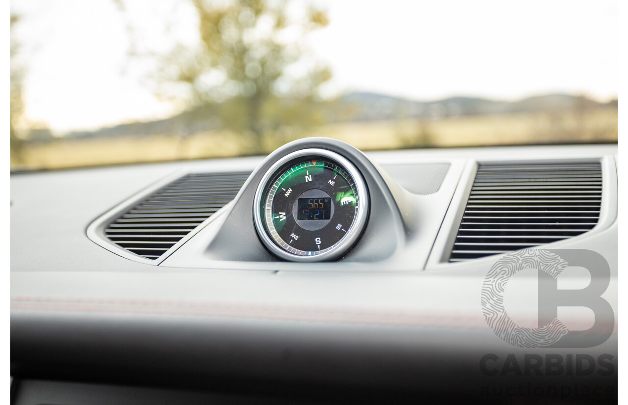 10/2014 Porsche Macan Turbo (AWD) 95B MY15 4d Wagon Agate Grey Metallic Twin Turbo V6 3.6L