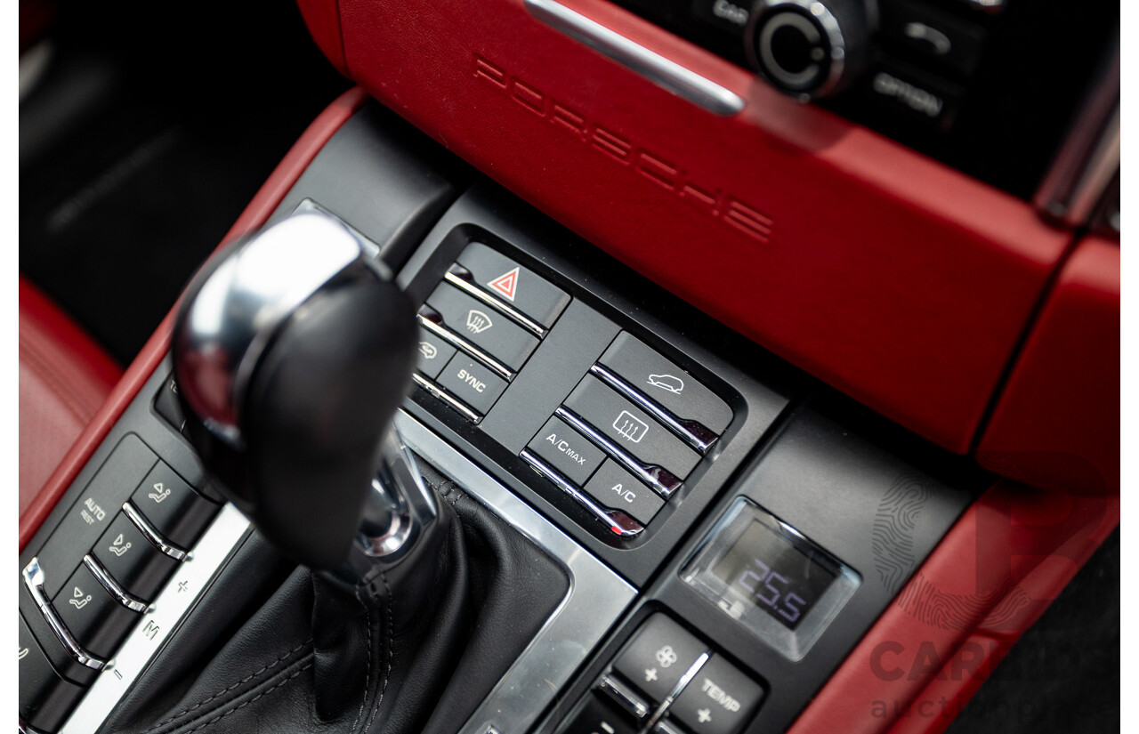 10/2014 Porsche Macan Turbo (AWD) 95B MY15 4d Wagon Agate Grey Metallic Twin Turbo V6 3.6L