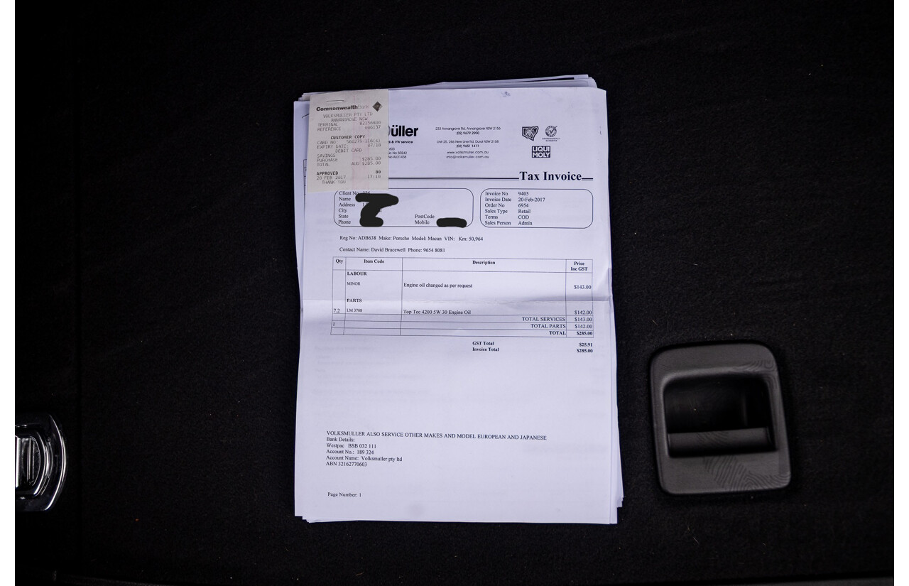 10/2014 Porsche Macan Turbo (AWD) 95B MY15 4d Wagon Agate Grey Metallic Twin Turbo V6 3.6L