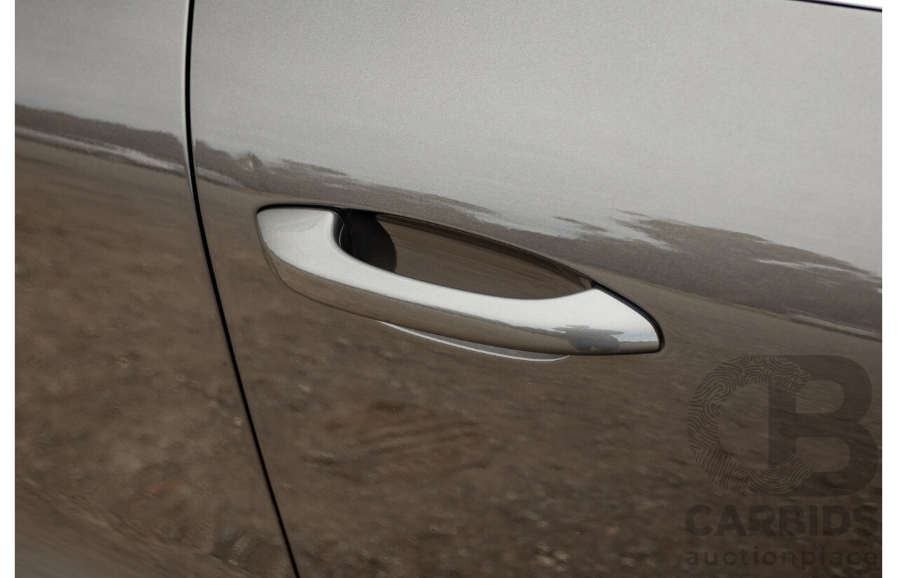 10/2014 Porsche Macan Turbo (AWD) 95B MY15 4d Wagon Agate Grey Metallic Twin Turbo V6 3.6L