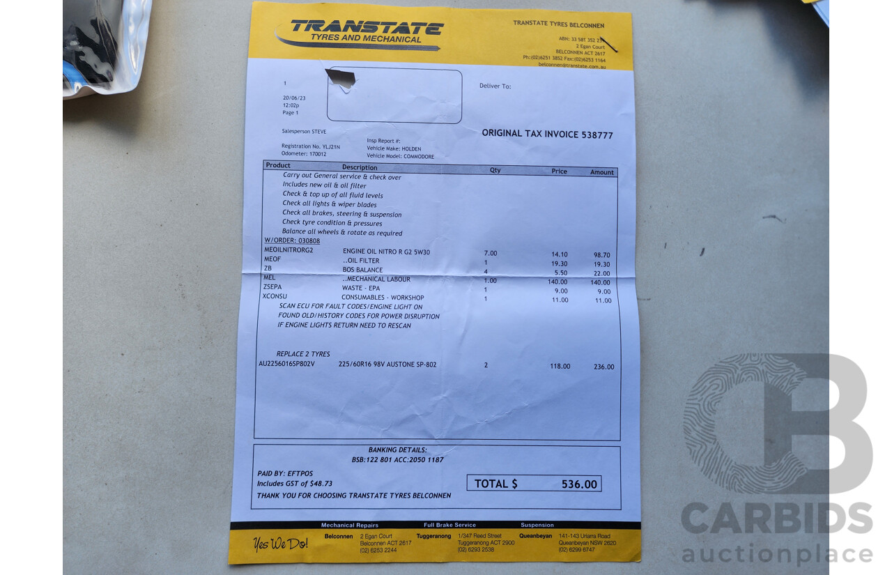 3/2013 Holden Commodore Omega VE II MY12.5 4d Sportwagon Red 3.0L